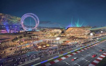Đại gia Ả Rập xây trường đua, cho xe F1 chạy song song tàu lượn