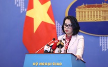 Việt Nam lên tiếng về căng thẳng giữa Trung Quốc và Philippines ở bãi Cỏ Mây