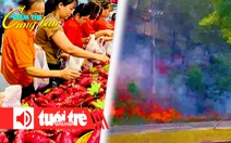 Điểm tin 18h: Nhiều siêu thị giải cứu khoai lang; Cháy rừng phòng hộ ở Phú Quốc