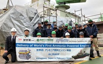 Nhật Bản sắp vận hành tàu thương mại chạy bằng amoniac đầu tiên trên thế giới