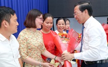 Chủ tịch TP.HCM Phan Văn Mãi dự lễ sắp xếp ấp tại xã An Thới Đông, Cần Giờ
