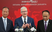CEO Apple Tim Cook khen Indonesia, xem xét xây nhà máy