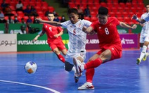 Trực tuyến futsal Việt Nam - Trung Quốc (hiệp 1) 0-0: Việt Nam nhập cuộc áp đảo