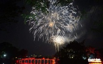 Hà Nội bắn pháo hoa tại 6 điểm dịp 70 năm giải phóng thủ đô