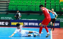 Tuyển futsal Việt Nam - Kyrgyzstan (hiệp 2) 2-2: Mạnh Dũng lần thứ hai gỡ hòa