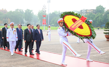 Lãnh đạo Đảng, Nhà nước vào lăng viếng Chủ tịch Hồ Chí Minh dịp 30-4
