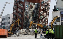 Dồn lực cứu hộ động đất ở Đài Loan