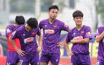 U23 Việt Nam bở hơi tai trong buổi đầu tập luyện