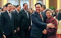 Chủ tịch Quốc hội: Củng cố nền tảng dân ý vững chắc cho quan hệ hợp tác Việt Nam - Trung Quốc