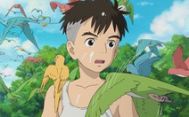 Ghibli tặng hình bản quyền của phim hoạt hình Thiếu niên và chim diệc