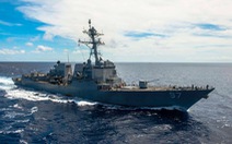 Tàu khu trục Mỹ 'hoạt động tự do hàng hải' gần Hoàng Sa, Trung Quốc tuyên bố 'xua đuổi'