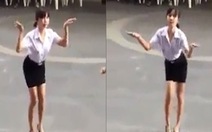 Nữ sinh nhảy vũ điệu người máy cực ngầu