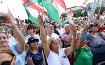 10.000 người biểu tình phản đối Thủ tướng Orban ở Hungary