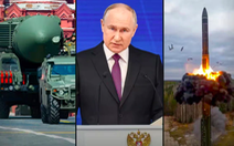 Ông Putin ra lệnh tập trận dùng vũ khí hạt nhân chiến thuật