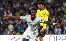 Dortmund - Real Madrid (hiệp 2) 0-2: Vinicius nâng tỉ số