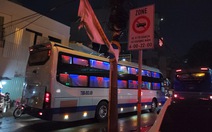 Xe khách giường nằm chạy giờ cấm ở Bình Thạnh: Cảnh sát giao thông hứa xử lý dứt điểm