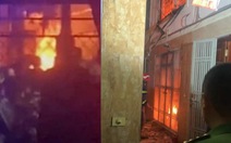 Cháy nhà 5 tầng ở Hà Nội, cứu thoát 1 người