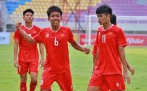 U16 Việt Nam lấy lại thể diện, đè bẹp Myanmar để vào bán kết