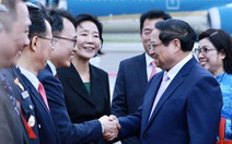 Lễ đón Thủ tướng Phạm Minh Chính thăm Hàn Quốc