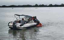 Lật thuyền máy trên sông Đồng Nai do mưa dông, một người mất tích