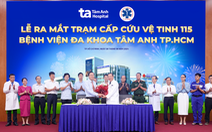 Triển khai Trạm cấp cứu vệ tinh 115