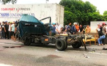 Truy tìm tài xế vụ xe tải bị tông liên hoàn làm 3 người chết