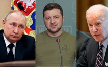 Ông Zelensky 'xí xóa' vụ bị ông Biden gọi nhầm là 'Tổng thống Putin'