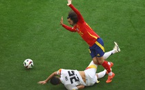Tây Ban Nha - Đức (hiệp 1) 0-0: Đức đá rắn, Pedri sớm rời sân