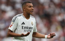 Mbappe mờ nhạt trong ngày Real Madrid thắng tưng bừng