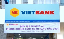 Vietbank diễn tập phòng chống cướp ngân hàng năm 2024