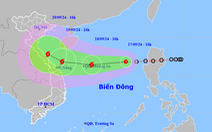 Áp thấp nhiệt đới khả năng đổ bộ vào khu vực Thanh Hóa - Quảng Ngãi
