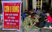 Quán cơm 0 đồng ở Lào Cai giúp đoàn cứu trợ ấm lòng nơi phương xa