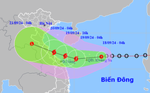 Áp thấp nhiệt đới sắp mạnh lên thành bão, miền Trung mưa to đến rất to từ hôm nay