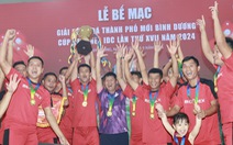 Bamboo FC vô địch Giải bóng đá phong trào lớn nhất Bình Dương