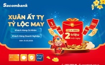 Sacombank trao 'tỉ lộc may’ tri ân khách hàng