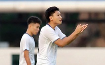 Con trai Quang Hải ghi bàn ở Giải U19 quốc gia