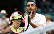 Kyrgios không ‘vừa mắt’ khi Sinner chỉ bị cấm 3 tháng vì doping