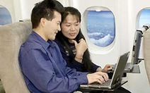 Hàng không châu Á cung cấp dịch vụ Internet trên máy bay