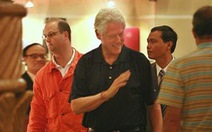 Cựu Tổng thống Mỹ Bill Clinton đã đến Hà Nội
