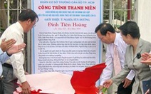 Khánh thành 2 công trình thanh niên