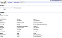 Google Translate: từ điển dịch thuật trực tuyến