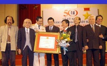 Hội Nhạc sĩ Việt Nam đón nhận Huân chương Sao vàng