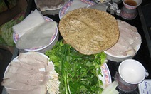 Bánh tráng thịt heo - Đặc sản Đà Nẵng