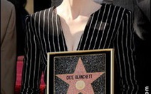 Cate Blanchett có tên trên đại lộ Danh Vọng Hollywood