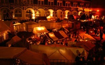 Chợ Noel kiểu Trung cổ ở Dresden