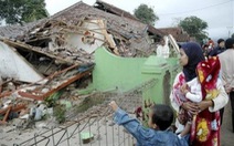 Nạn nhân động đất Indonesia tăng lên 57 người