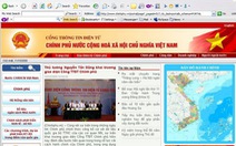 Khai trương giao diện Cổng thông tin điện tử Chính phủ