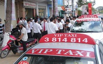 Tài xế VIP taxi Cần Thơ tiếp tục đình công tập thể