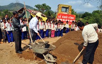 Khởi công xây nhà nội trú cho học sinh Pa Tầng