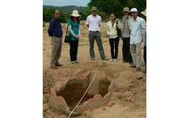 Khai quật khu di tích bằng đất nung ở Phú Yên